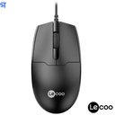 Ver imagem 2 de Mouse Usb Lenovo Lecoo Ms101 Preto Ergonômico