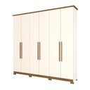Ver imagem 3 de Guarda Roupas Casal 6 Portas 3 Gavetas Vigo