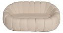 Ver imagem 3 de Namoradeira Concha Decorativa 190cm Sala Suede:bege/liso
