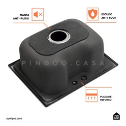 Kit Cuba para Cozinha e Tábua de Apoio Nawá Pingoo.casa - 5 Kit Cuba para Cozinha e Tábua de Apoio Nawá Pingoo.casa - 5