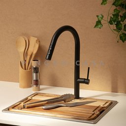 Kit Cuba para Cozinha e Tábua de Apoio Nawá Pingoo.casa - 7 Kit Cuba para Cozinha e Tábua de Apoio Nawá Pingoo.casa - 7