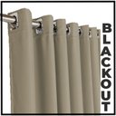 Ver imagem 5 de cortina para apartamento varao Turin 2,80 x 2,40 bege