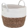 Poneso Cesta Fibra Branco 3pç - 4