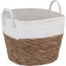 Poneso Cesta Fibra Branco 3pç - 5