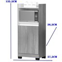 Ver imagem 4 de Balcão para Cozinha 2 Portas 1 Nicho Jet Luxo