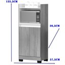 Ver imagem 4 de Balcão para Cozinha 2 Portas 1 Nicho Jet Luxo