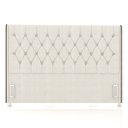 Ver imagem 6 de Cabeceira Cama Box Casal Queen 160cm Florenza P02 Linho Creme - Mpozenato