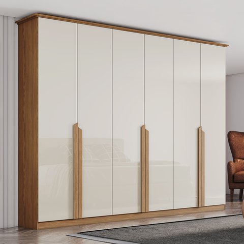 Guarda Roupas Casal 6 Portas 6 Gavetas Andréas