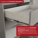Ver imagem 6 de Guarda Roupas Casal 6 Portas 6 Gavetas Andréas Cinza/Nature
