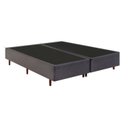 Ver imagem 1 de Base Box Queen 158cm x 198cm x 37cm Cinza Mannes