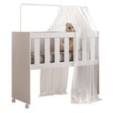 Ver imagem 1 de Mini Berço Multifuncional Rubi com Colchão Branco Acetinado - Tigus Baby