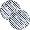 Ver imagem 1 de Kit Jogo Pratos Raso Jantar 6pçs 6 Pessoas Margaridas 24cm