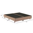 Ver imagem 2 de Base Box King 193cm x 203cm x 37cm Bege Mannes