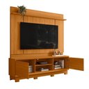 Ver imagem 3 de Estante Home Theater Siena Cinamomo para Tv até 75” com Pés - Madetec