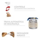 Ver imagem 6 de Ducha Top Banho Black Piano 220v / 7000W DTB270 - Sintex