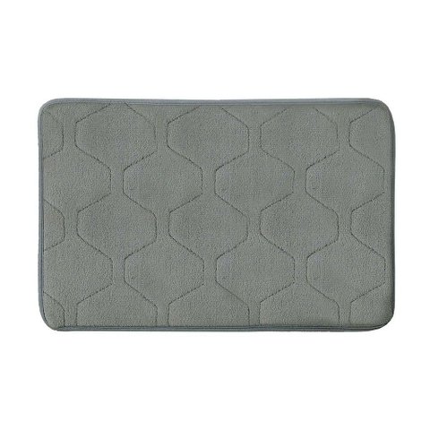 Tapete de Banheiro Touch 03 Cinza 0,40x0,60m - Edantex