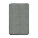 Ver imagem 2 de Tapete de Banheiro Touch 03 Cinza 0,40x0,60m - Edantex