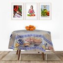 Ver imagem 1 de Toalha de Mesa Termica REDONDA - CAFE DA MANHA - 1,35m Diâmetro * Mesa REDONDA * PVC - 4 cadeiras -