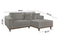 Ver imagem 6 de Sofá Cronos 185cm Chaise Lado Direito Meu Sofá Online