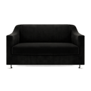 Ver imagem 3 de Sofá 2 Lugares Namoradeira + 2 Poltronas Clínica Recepção Preto