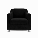 Ver imagem 4 de Sofá 2 Lugares Namoradeira + 2 Poltronas Clínica Recepção Preto