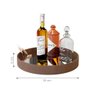 Bandeja para Bebidas Redenção Castanho - 2