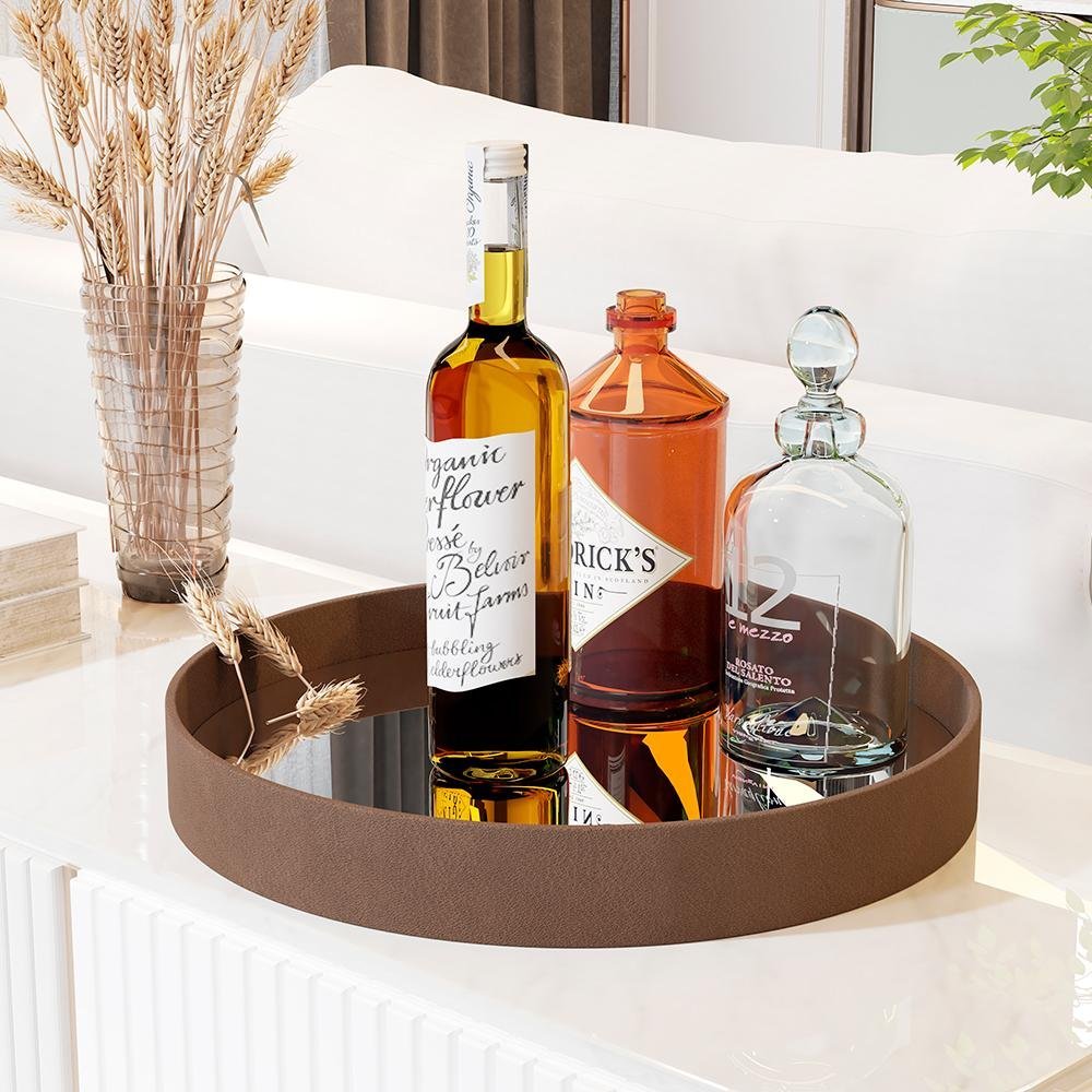 Bandeja Redonda Para Bar E Restaurante Inox 40cm