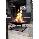 Ver imagem 7 de Lareira Externa 70cm + Churrasqueira + Tampa Portátil Jardim
