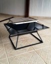 Ver imagem 3 de Lareira Externa 70cm + Churrasqueira + Tampa Portátil Jardim