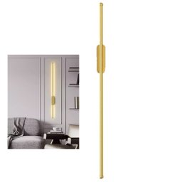 Luminaria Arandela Perfil Slim Fit Led 3 em 1 Luz Indireta Moderno Parede Sala Quarto Recepçao Ambie - 6