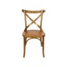 Cadeira Madeira Maciça X - Amendoa - 2