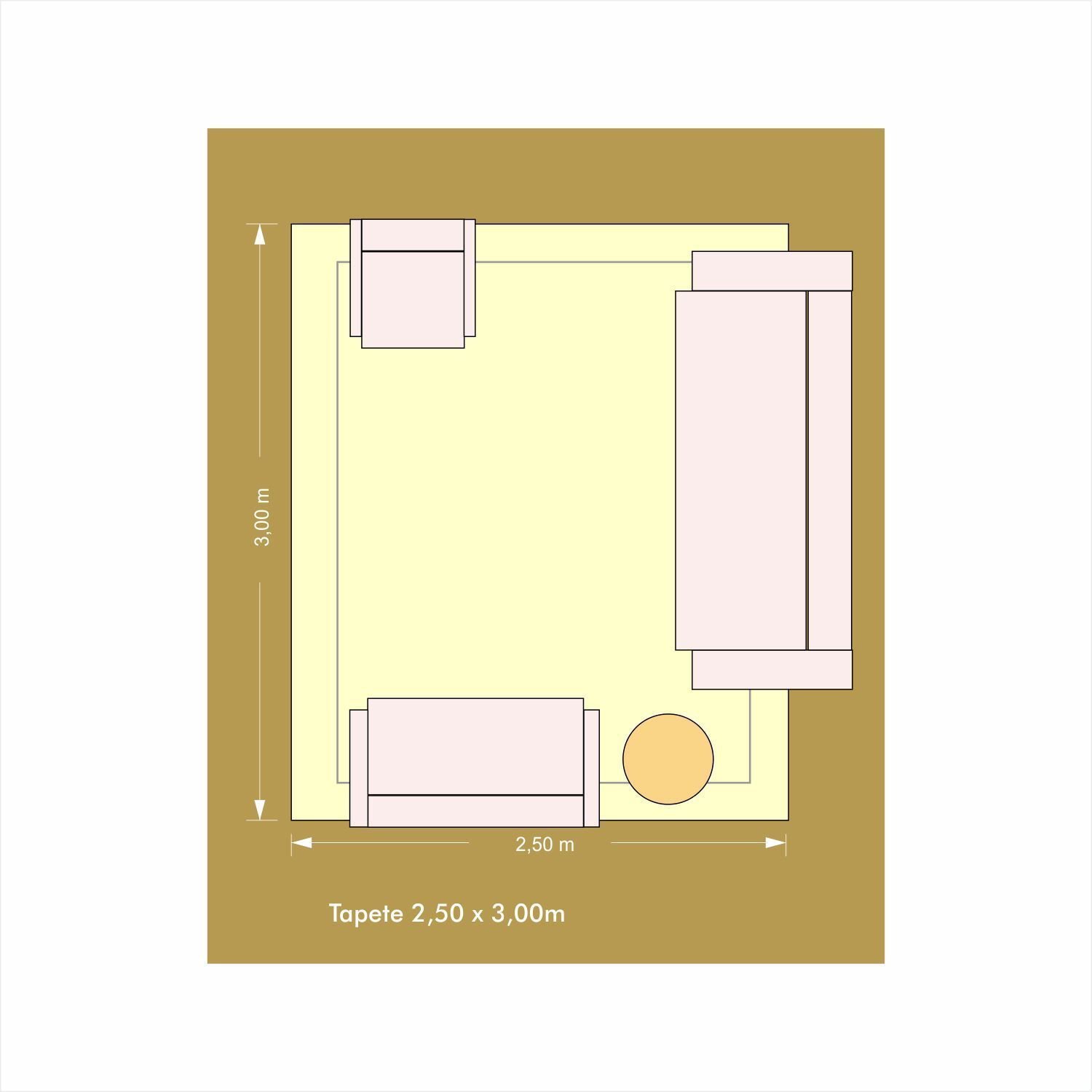 Tapete 2,50x3,00m Sintra Niazitex - 5