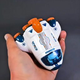 Brinquedo Nave Espacial Estrelar Infantil com Astronauta Cor: Laranja - 5