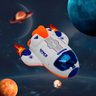 Brinquedo Nave Espacial Estrelar Infantil com Astronauta Cor: Laranja - 6