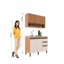 Ver imagem 4 de Cozinha Cecilia 2 Peças Freijo Off White J Carvalho