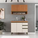 Ver imagem 5 de Cozinha Cecilia 2 Peças Freijo Off White J Carvalho