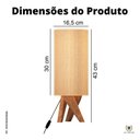 Ver imagem 3 de Abajur Luminária Diamante De Mesa Quarto Cúpula Alto Luxo:PALHA