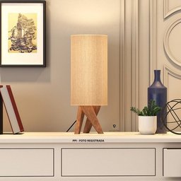 Abajur Luminária Diamante De Mesa Quarto Cúpula Alto Luxo:PALHA - 2