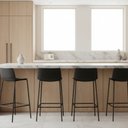 Ver imagem 1 de Kit 4 Banquetas Alta Cozinha em Aço Ipanema Fratini