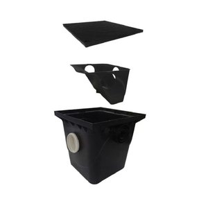 Caixa de Gordura com Cesto de Limpeza 42 Litros 41 X 41 X 41cm - Taf