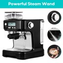 Ver imagem 6 de Casabrews Máquina de Espresso 20 Bar com Moedor e Vaporizador (preto)