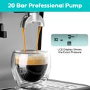 Ver imagem 4 de Casabrews Máquina de Espresso 20 Bar com Moedor e Vaporizador (preto)