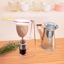 Ver imagem 6 de Conjunto Coador de Café 32cm Suporte Cobre Base para Caneca