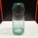 Ver imagem 4 de Vaso Decorativo Cachepô Enfeite 28x12x12cm Vidro Verde Nh