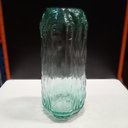 Ver imagem 3 de Vaso Decorativo Cachepô Enfeite 28x12x12cm Vidro Verde Nh