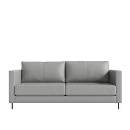 Sofá de Couro 2 Lugares Zeus YesCasa 2,00 cm - 4