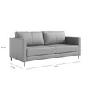 Ver imagem 3 de Sofá de Couro 2 Lugares Zeus YesCasa 2,00 cm