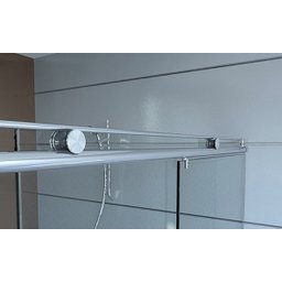 Box Light para Banheiro 1,90x1,40m 8mm Cromado Woodglass Light cromado - 4