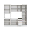 Ver imagem 3 de Cozinha Compacta com Kit Forno Celeste Kappesberg 100% Mdf Branco 240cm