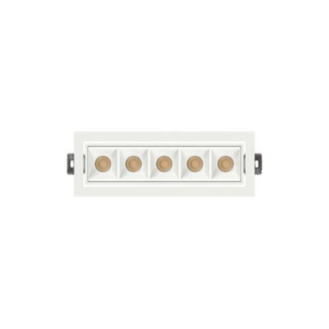 Spot Embutir Square Micro 11,5w 2700k 30º Irc90 Branco-stella